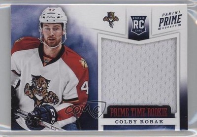 2012-13 Panini Prime Time Rookies 71/99 Colby Robak #25 RC 0f8