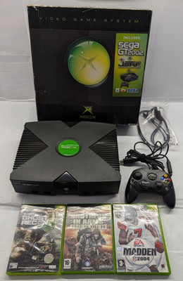 Microsoft Xbox Original Konsole - mit Controller - OVP - voll funktionsfähig