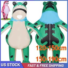 Children Adult Inflatable Costume Frog Party Dress up Christmas Cosplay Outfits