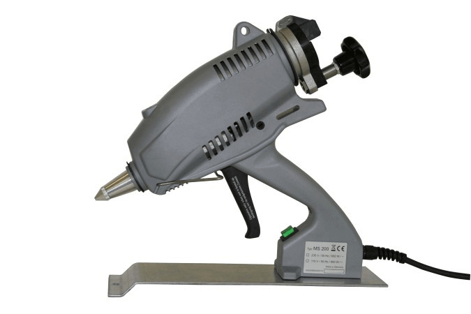 MS200 Bulk Hot Melt Adhesive Glue Gun With Adjustable Temperature Control