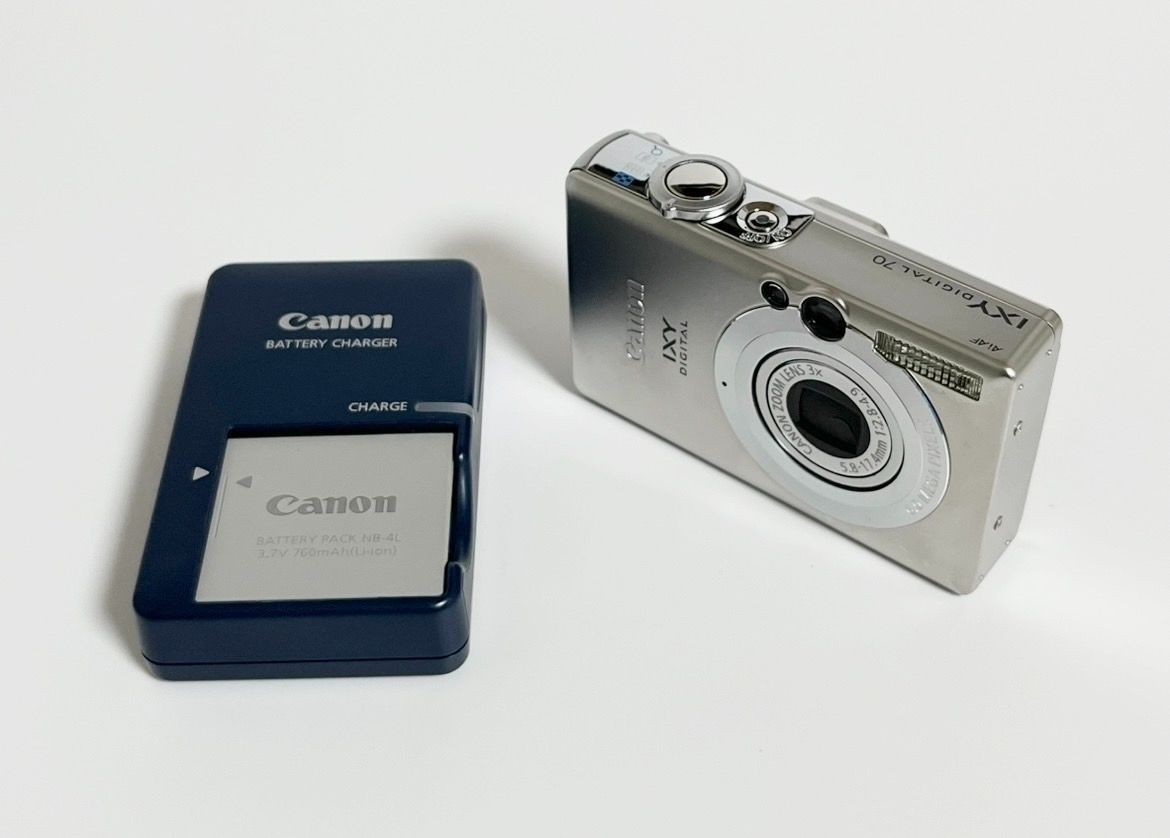Canon　IXYDIGITAL 70 Canon IXY DIGITAL 70 Compact Digital Camera 6MP Excellent