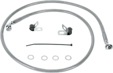 Drag Specialties Standard Length Front Stainless Steel Brake Line Kit #1741-0874