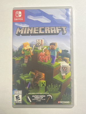 Minecraft Box Shot Minecraft Nintendo Switch Game Cartridge Case Pre Owned 45496591779| eBay