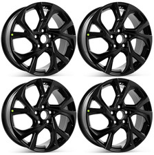 New Set of 4 18" x 7" 5x114.3 Black Alloy Wheel Rim 2018-2022 for Toyota C-HR