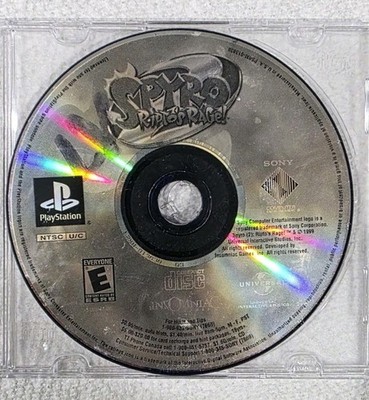 Spyro 2: Ripto's Rage (Sony PlayStation 1, PS1 1999) Disc Only *TESTED*
