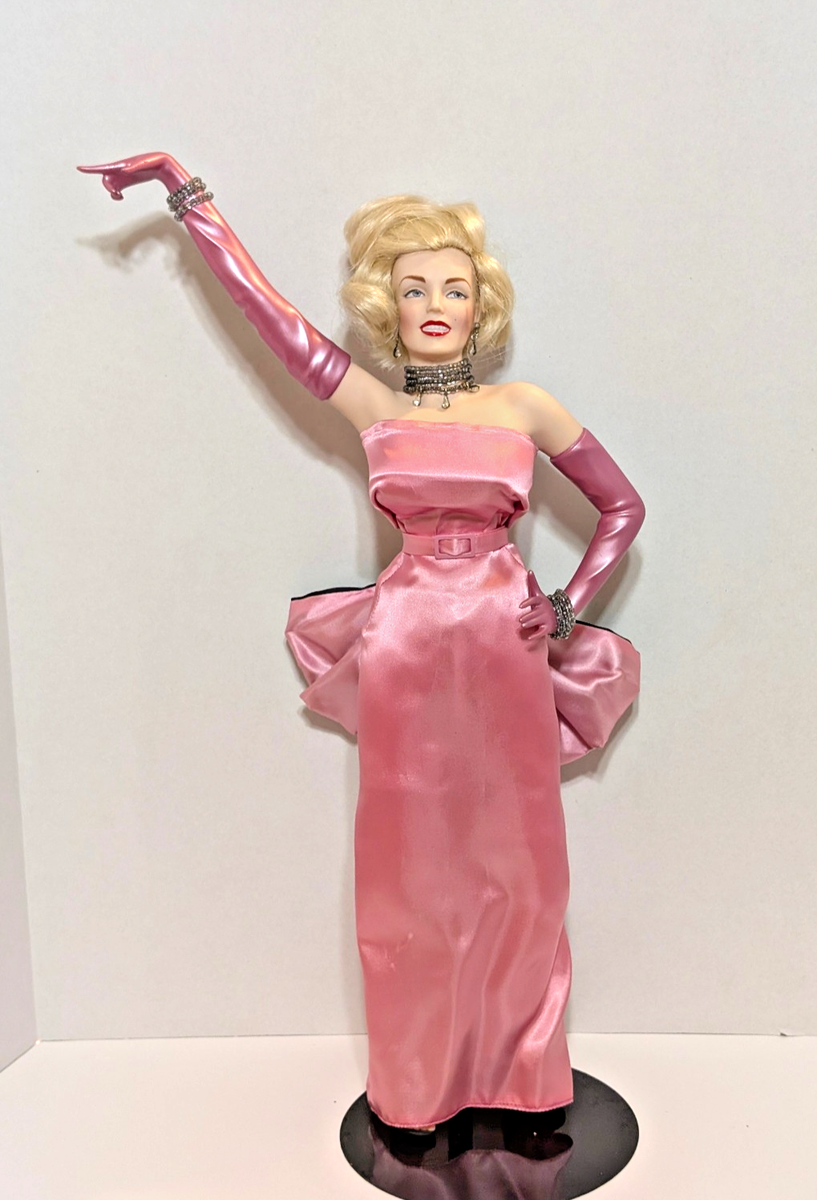 ホ*》様 4-713 THE　FRANKLIN　MINT　フランクリン　スターリ Vintage Franklin Mint Marilyn Monroe Gentlemen Prefer Blondes