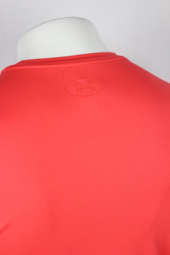Under Armour Men's Shirt Rush Vanish Energy Short Sleeve S Small Red 1383979 814 - Picture 3 of 4