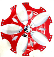 22 Wheel Spinners Fits Any 56 Wheels Red 4 Spinner Rims Spinning Wheel Rim 22 Wheel Spinners Fits Any 56 Wheels Red 4 Spinner Rims Spinning Wheel Rim