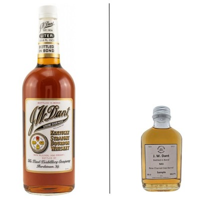Whisky Sample J. W. Dant Bottled in Bond New charred Oak Barrel, 50,0%, 5cl
