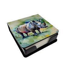 Rhinoceros PU Leather Note Paper Holder DAC2983NT4