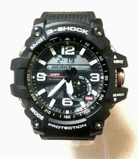CASIO G-SHOCK Mudmaster Mens Watch GG-1000-1AJF Black Round Case Quartz Movement