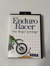 SEGA MASTER SYSTEM SMS ENDURO RACER MEGA CART, Manual And Box NTSC