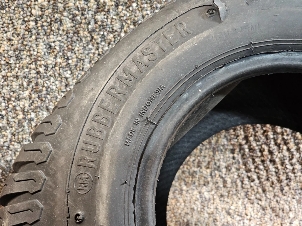 (CANTIDAD 1) Neumático de tractor de jardín y césped sin cámara Rubber Master 4 capas 18x9,5-8 Foto 4 de 4