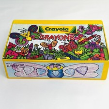 Crayola School Pencil Box Supplies Cardboard ...
