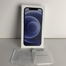Apple iPhone 12 Black EMPTY BOX ONLY