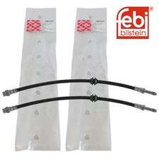 2X FEBI 21117 BREMSSCHLAUCH VORNE LINKS RECHTS FÜR BMW 3ER TOURING Z4 E85