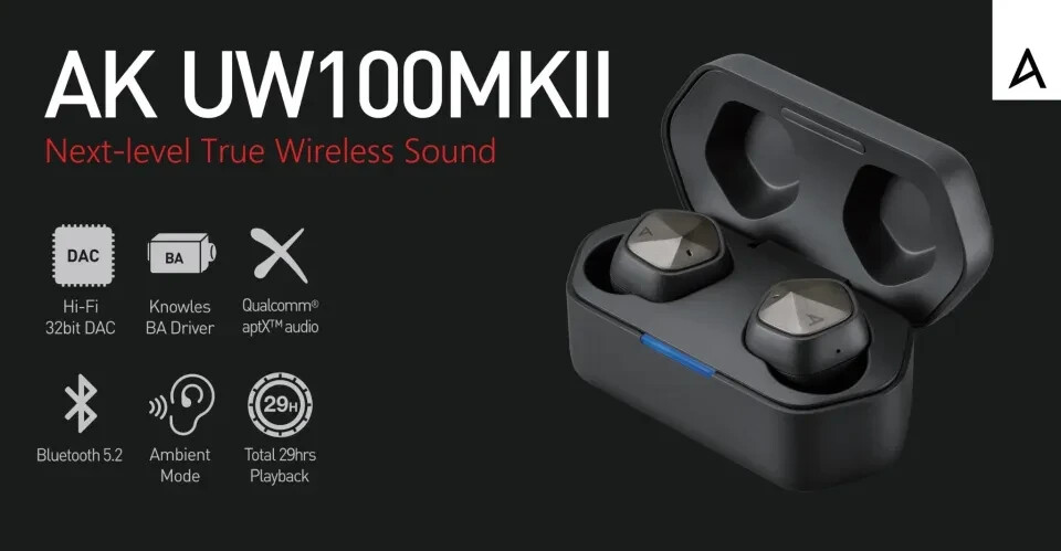 Astell & Kern UW100 MKII Next-level True Wireless Sound By