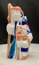 FIGURA DE COLECCIÓN SARGADELOS ESPAÑOLES PEREGRINO SAN SAN SANTIAGO DE COMPOSTELA 5" c1990 en muy buen estado