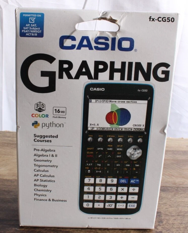 Casio 3d graphing calculator top