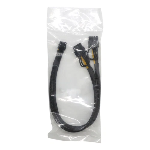 35CM Network cable GPU 8pin to dual 8pin graphics card power cable 8P to 6P+2P
