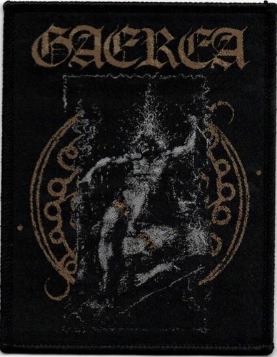 GAEREA-MANTLE-WOVEN PATCH-BLACK BORDERS - Picture 1 of 1