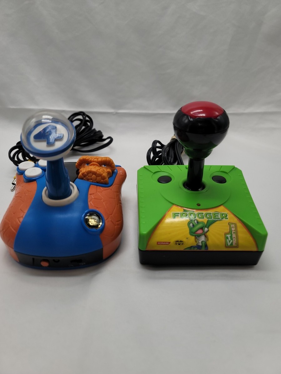 Konami Frogger Plug-N-Play TV Arcade Game AND Jakks Fantastic Four