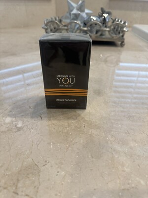 Emporio Armani Stronger With You Intensely 3.3oz EDP Spray for Men in Sealed Box