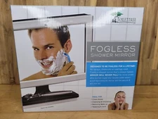 Toilettree Fogless Shower Mirror With Squeegee, Shatter Proof, Adjustable NEW 