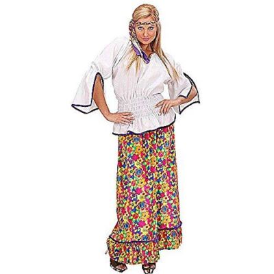 Kostüm Hippie Frau S aus Vell.Camic,Hose,Fasc.Tes