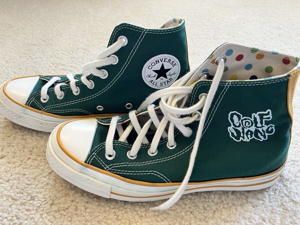 Converse x Golf Wang Tyler the Creator custom high top Converse x Golf Wang Tyler the Creator custom high top