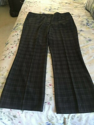 NWOT NY&C Black plaid Pants 14 Average