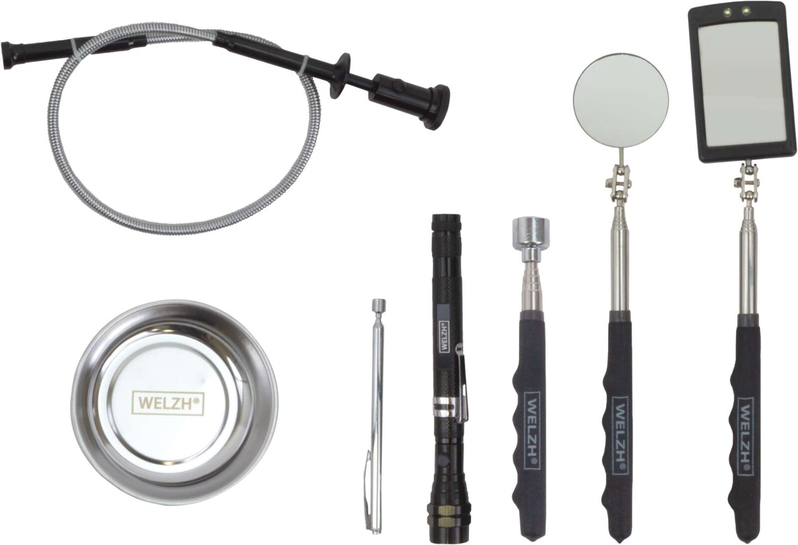 7-Piece Magnetic Tool & Light Assortment