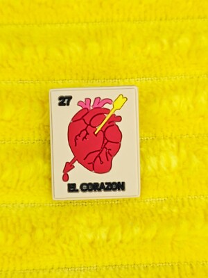 Lottery El Corazon 27 shoe Shoe Charm   Fan Gift, -Inspired Accessory