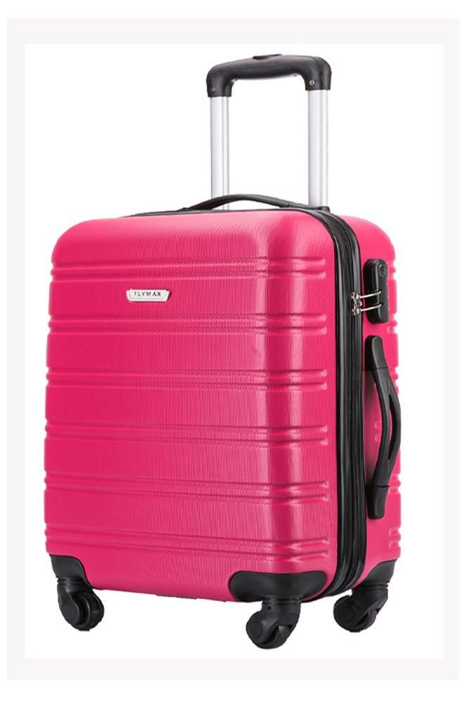 55X35X20 4 Wheel EASYJET BA JET 2 CABIN HAND LUGGAGE SUITCASE CARRY ON