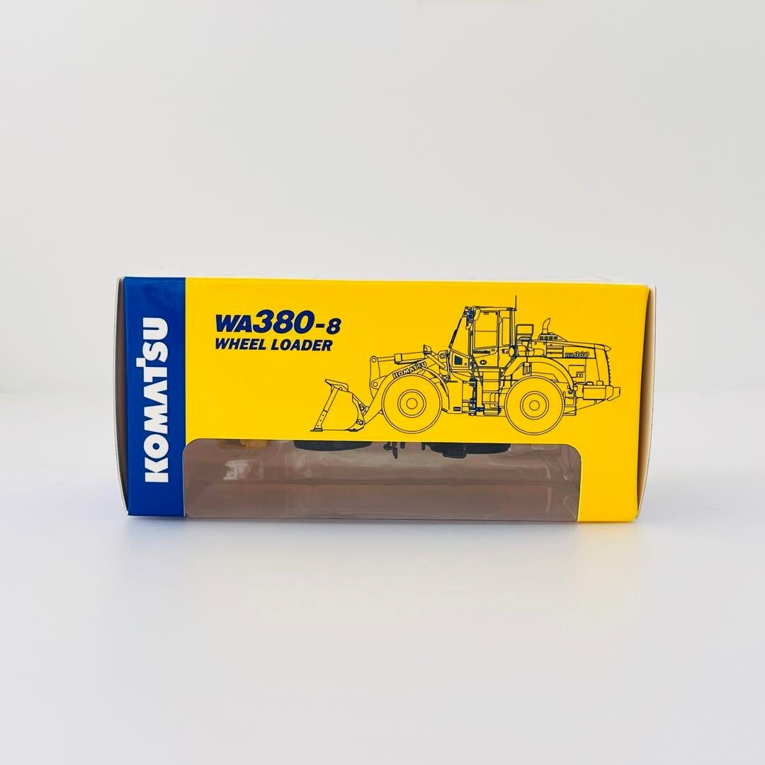 Komatsu Diecast Model WA380-8 Wheel Loader 1:87 Japan Exclusive