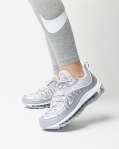 nike air max 98 silver