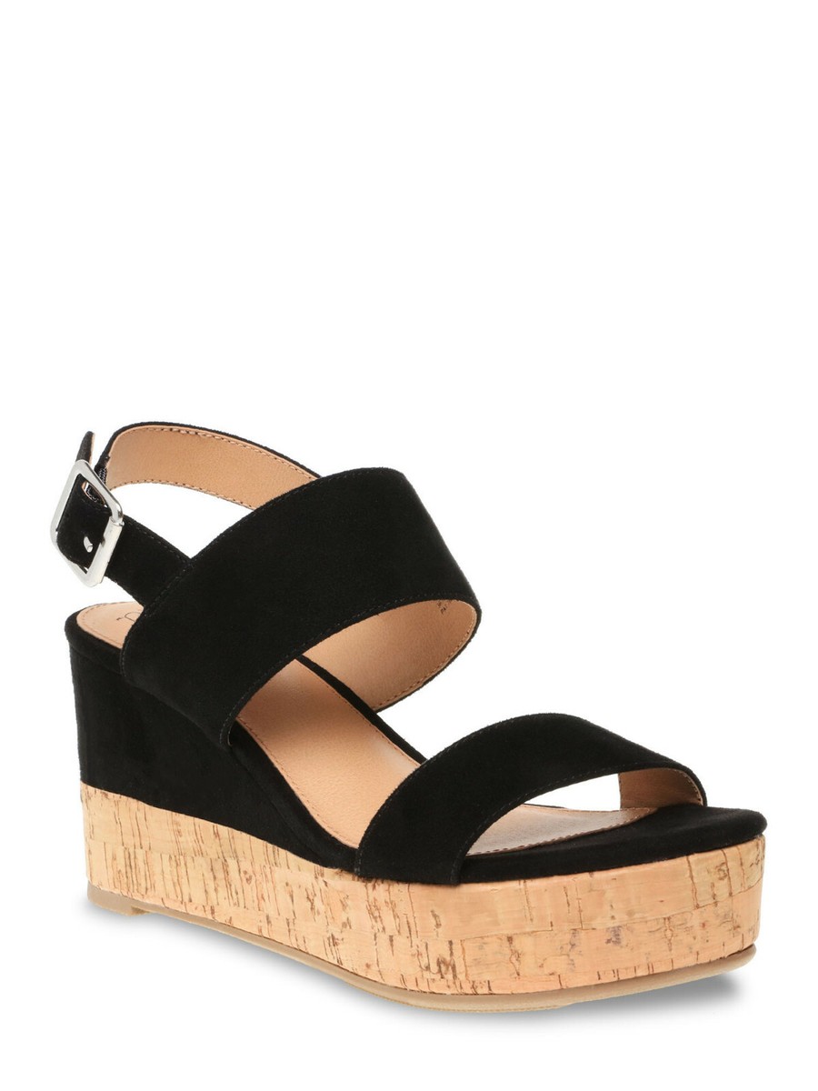 Wedge Heel Time And Tru Wedge Sneakers Footbed Sandals Walmart