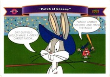 Upper Deck 1991 Baseball Trading Card #139 Looney Tunes Patch of Greens