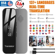 137 Languages Real-Time Translator Device WiFi Two-Way Instant Offline Translate