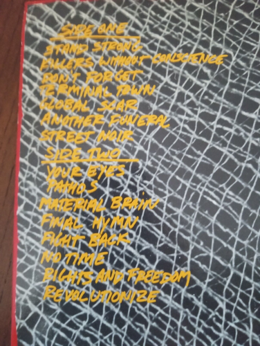 Moral Crux – The Side Effects Of Thinking LP Record Mutant Pop Cringer Lookout - Picture 7 of 14