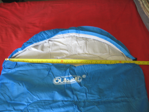 Sleeping Bag/Blanket By Oule GmbH - Barrel Shaped 3 Seasons 2 Way All round Zip - Picture 2 of 9