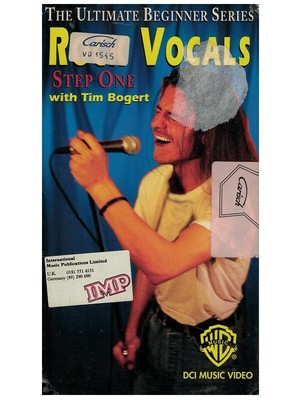 Metodo per Canto Ultimate Beginner Series: Rock Vocals Step Onebr />With Tim Bo