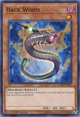 Yu-Gi-Oh! TCG Hack Worm Code of the Duelist COTD-EN012 1st Ed Common NM/M