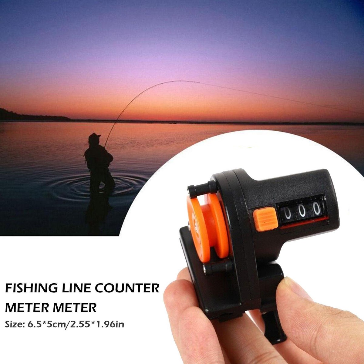 Digital Fishing Finder Gauge Line Counter Meter For Fishing GX On