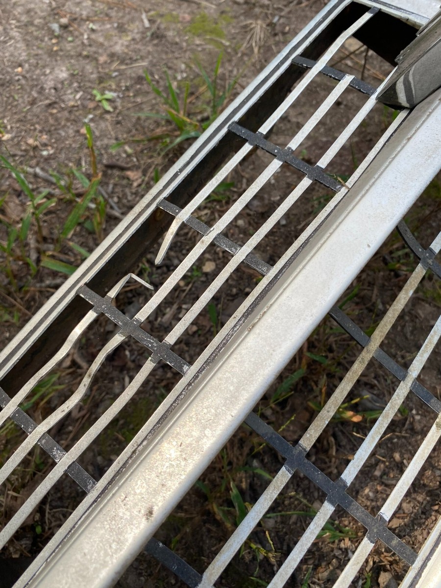 1967 Ford Fairlane 500 grille with emblem has wear NEEDS SOME