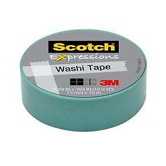 Scotch Expressions Washi Tape, .59-Inches x 393-Inches, Pastel Blue