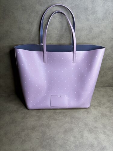 Kate Spade Blaze a Trail Owl Tote Blush Pink Polka Dot Shoulder Bag Extra Large - Picture 4 of 9