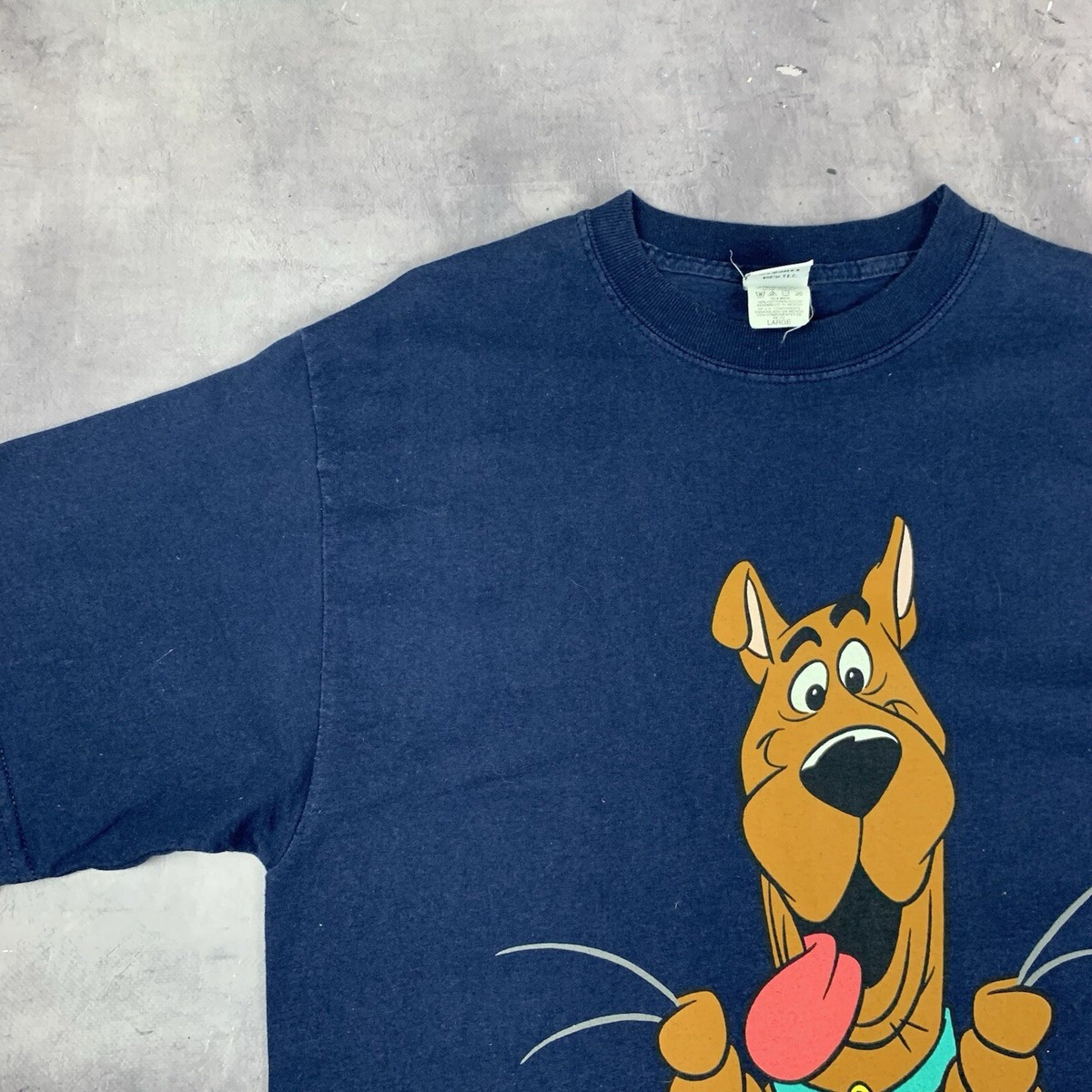 Rare! Vintage Scooby Doo Ass Big Logo Tee 1999 Warner Bros | eBay
