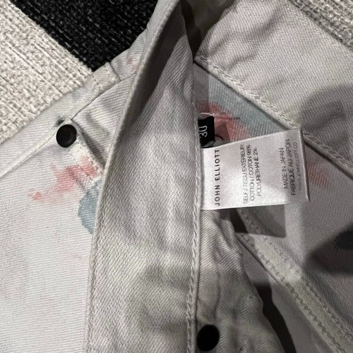 John Elliott The Cast 2 Slim Fit Jeans Size 30 Push Pop - Picture 6 of 8