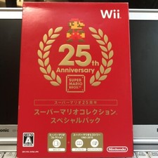 25th Anniversary Super Mario Collection Nintendo Wii USED in JAPANESE
